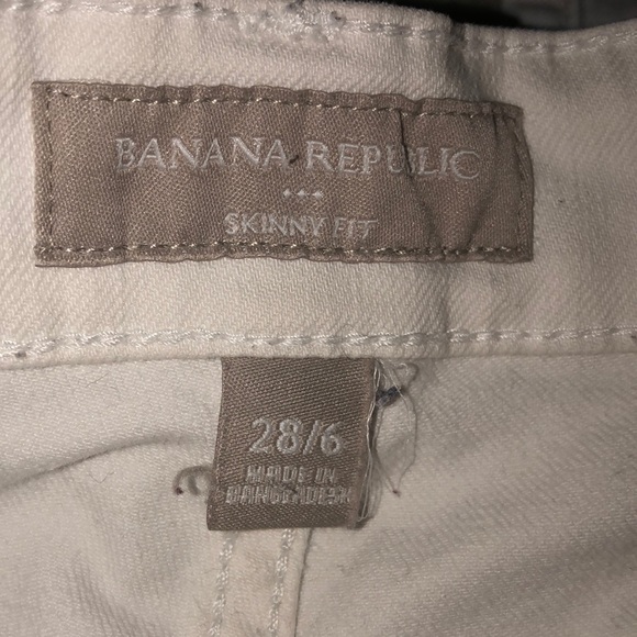 Banana Republic white skinny jeans - Picture 2 of 3
